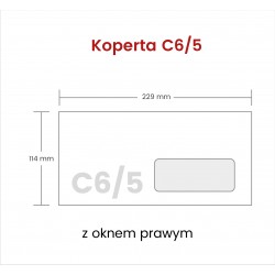 Koperta format C6 5